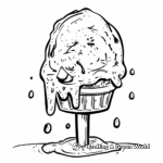 Tasty Ice Cream Slime Coloring Pages 2