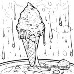 Tasty Ice Cream Slime Coloring Pages 4