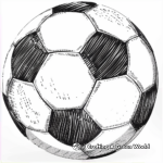 Team Logo Soccer Ball Coloring Pages 1