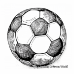 Team Logo Soccer Ball Coloring Pages 2