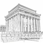 Temple of Solomon Coloring Pages 1
