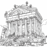 Temple of Solomon Coloring Pages 4