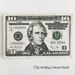 Ten Dollar Bill Historical Figure Coloring Pages 1