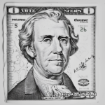 Ten Dollar Bill Historical Figure Coloring Pages 2