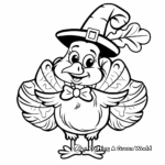 Thanksgiving Themed Felt Coloring Pages 2