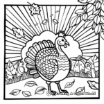 Thanksgiving Themed Felt Coloring Pages 3