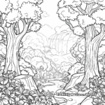 The Breathtaking Garden of Eden Coloring Pages 2