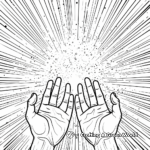 The Universe in God's Hands Coloring Pages 3