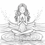 Tranquil Yoga Inspired Faith Coloring Pages 3