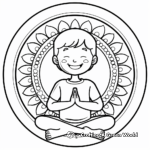 Tranquil Yoga Inspired Faith Coloring Pages 4