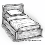 Trundle Bed Coloring Pages for Kids 1