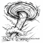 Twisting Tornadoes Coloring Pages 3