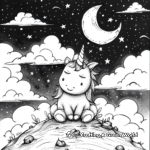 Unicorn Dreamland Coloring Pages 2