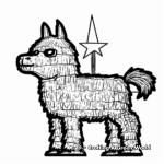 Unique Custom Made Pinata Coloring Pages 4