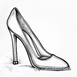 Vintage-Style Heel Coloring Pages 3