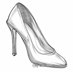 Vintage-Style Heel Coloring Pages 4