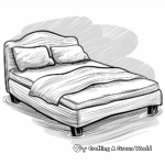 Water Bed Unique Coloring Pages 4