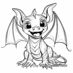 Whimsical Fantasy Creature Tracing Coloring Pages 1