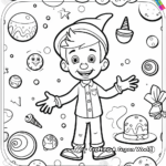 Whimsical Magic Tricks Coloring Pages 2