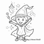 Whimsical Magic Tricks Coloring Pages 3