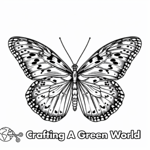 Butterfly Coloring Pages For Adults - Free &amp; Printable!