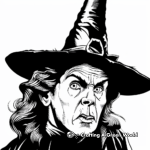 Wicked Witch of the West Coloring Pages 1