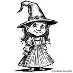 Wicked Witch of the West Coloring Pages 2