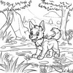Wildlife along the Oregon Trail Coloring Pages 4