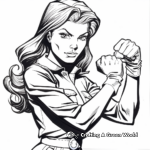 Women of Marvel Coloring Pages 2