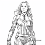 Women of Marvel Coloring Pages 3