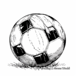 World Cup Soccer Ball Coloring Pages 1