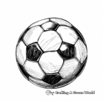 World Cup Soccer Ball Coloring Pages 3