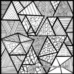 Zen Geometry Pattern Coloring Pages 3
