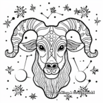 Zodiac Sign Calendar Coloring Pages 2