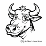 Zodiac Symbol Taurus Coloring Pages 4