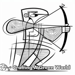 Bow And Arrow Coloring Pages - Free &amp; Printable!