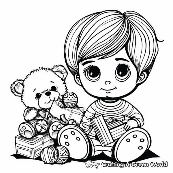 Baby Doll Coloring Pages - Free &amp; Printable!