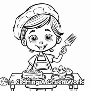 Kitchen Free Coloring Pages - Free &amp; Printable!
