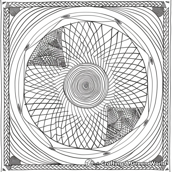 Spiroglyphics Coloring Pages - Free &amp; Printable!
