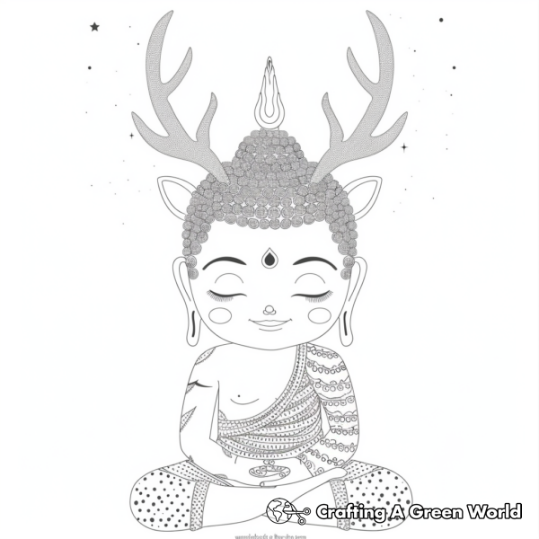 Buddha Coloring Pages - Free &amp; Printable!