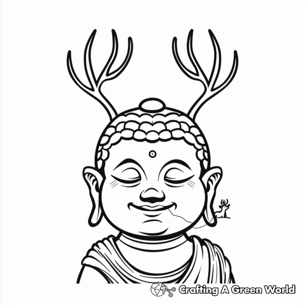 Buddha Coloring Pages - Free &amp; Printable!