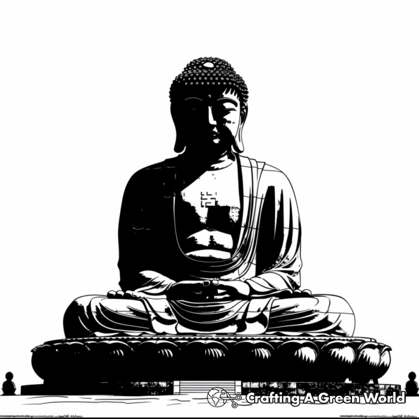 Buddha Coloring Pages - Free &amp; Printable!