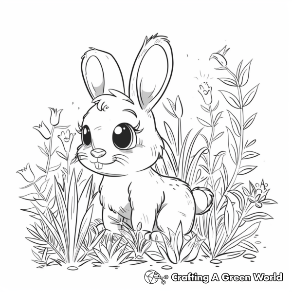 Bunny Coloring Pages For Adults - Free & Printable!