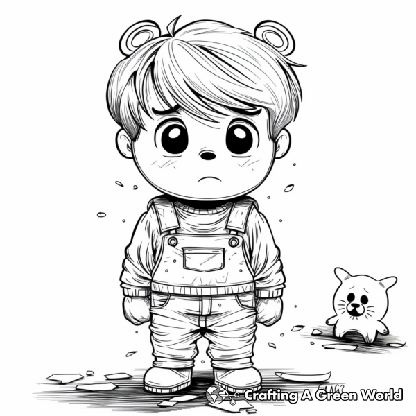 FNAF Coloring Pages - Free & Printable!