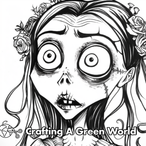 Corpse Bride Coloring Pages - Free & Printable!