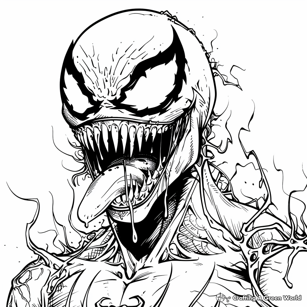 Carnage Printable Coloring Pages Carnage Printable Coloring Pages