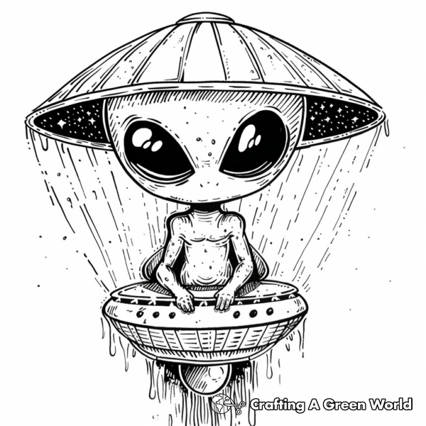 Space Aesthetic Coloring Pages - Free & Printable!