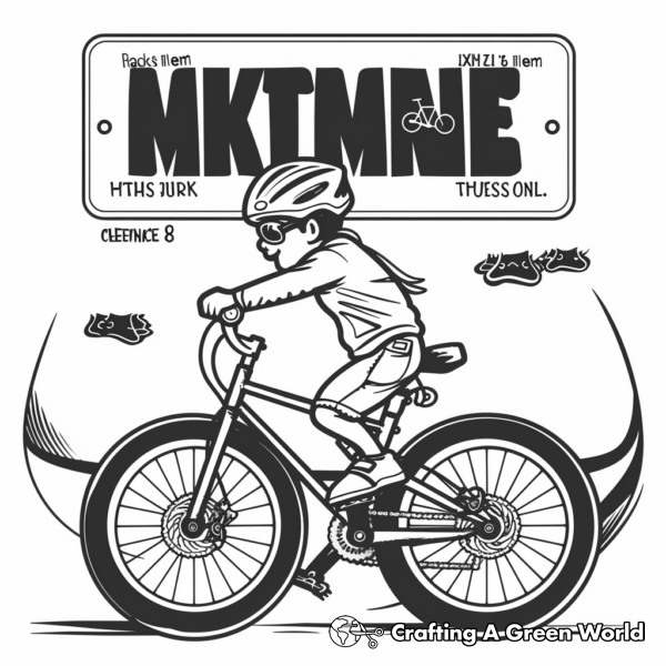Free Printable Mile Tracker Coloring Page for Fun Creative Activity