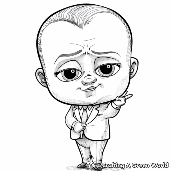 Boss Baby Coloring Pages - Free &amp; Printable!