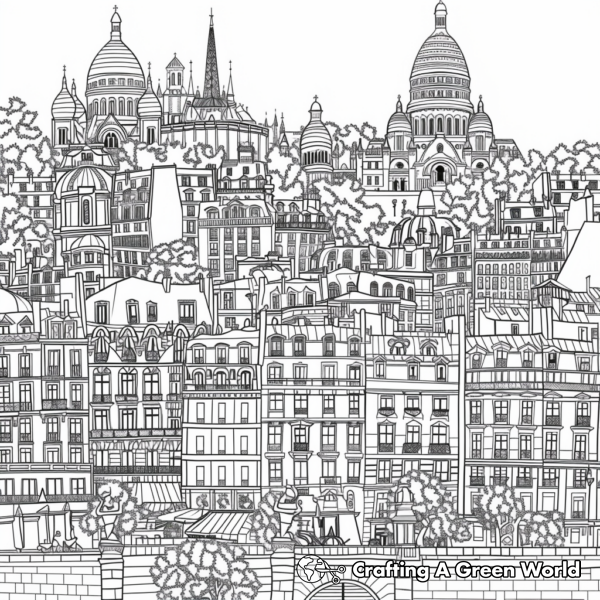 City For Adults Coloring Pages - Free & Printable!